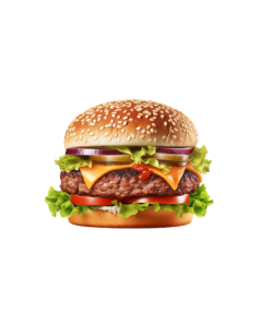 Classic Burger With Fries